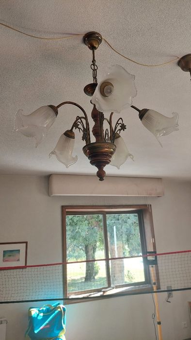 Lote Candeeiros 2 candelabros e 4 apliques