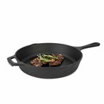 Patelnia Żeliwna okrągła 24,5cm Konighoffer Grill SKLEP TOMUŚ