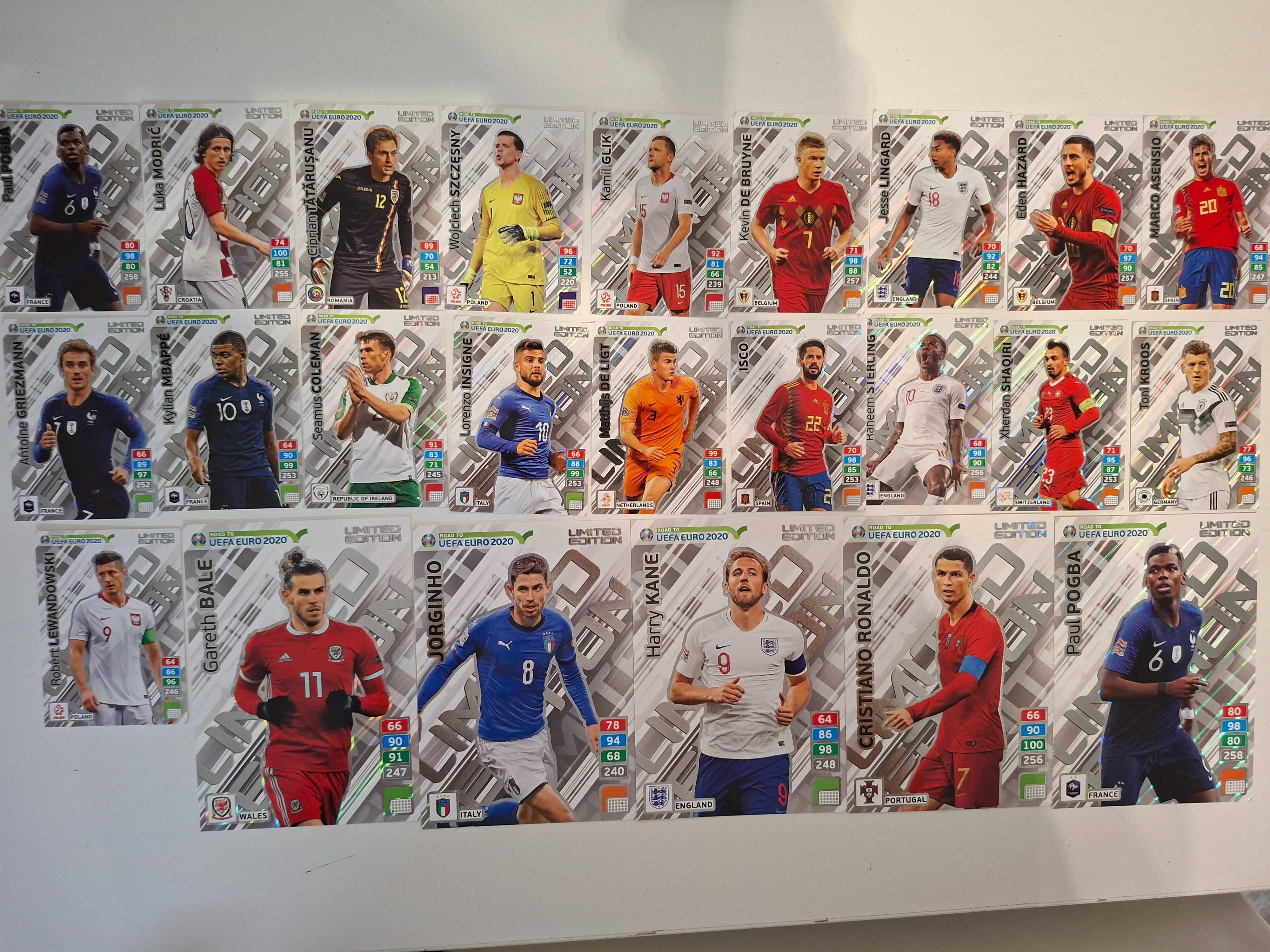 Karty limitowane ROAD TO UEFA EURO 2020
