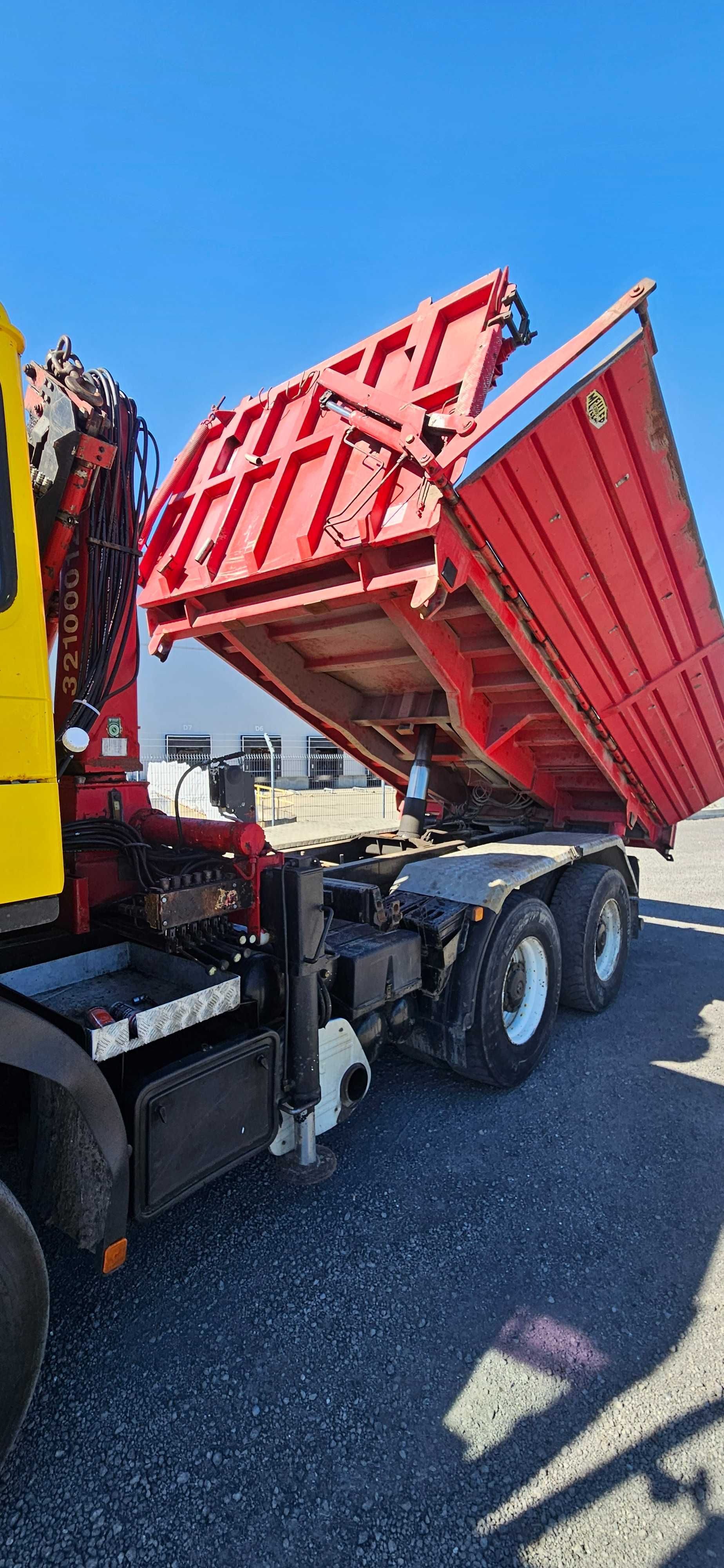 MAN FE460A 6X4 Hydroburta HDS HMF 3,5t