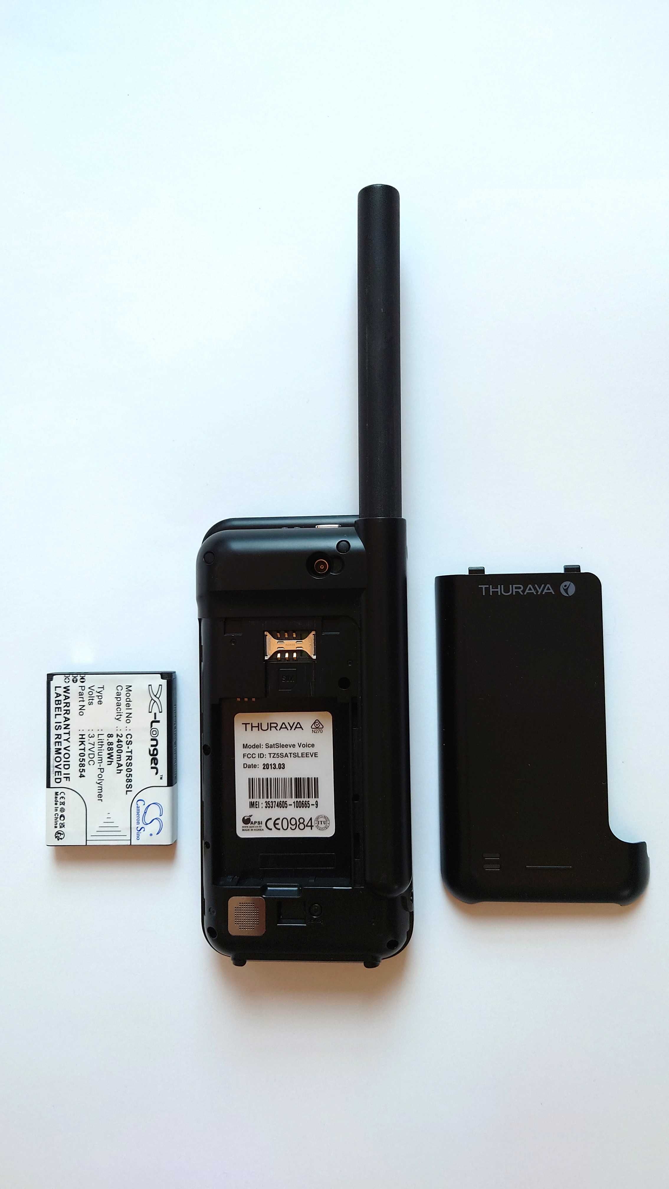Thuraya SatSleeve Voice for iPhones