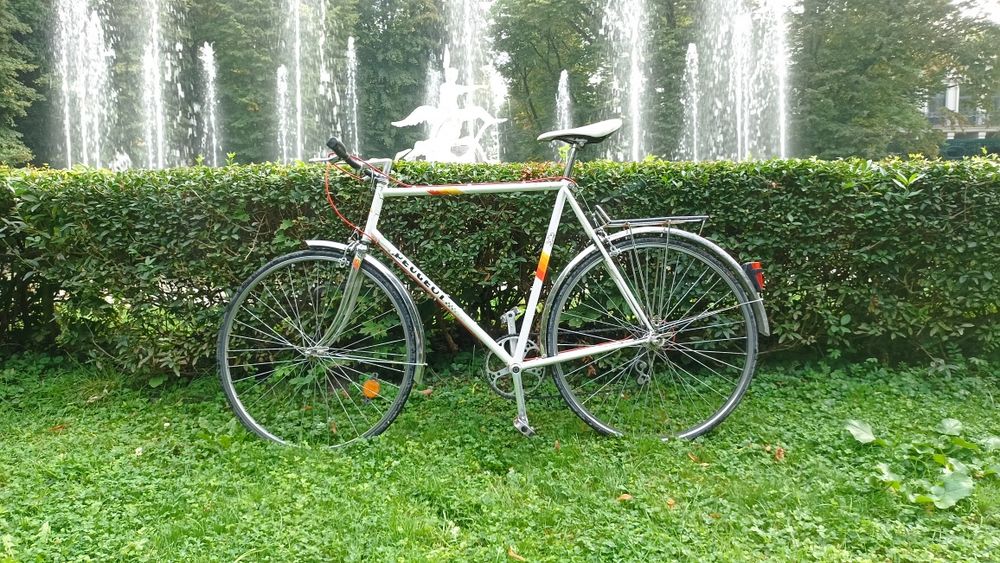 Peugeot Paris 1985 шоссер вилка хром