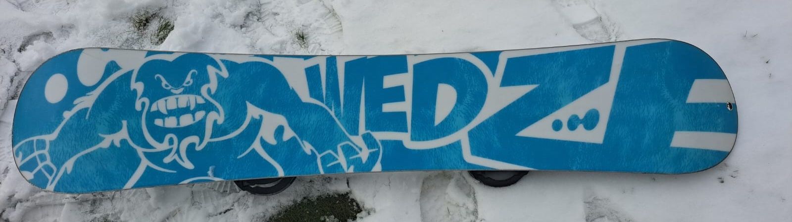 Deska Snowboardowa z wiązaniami 150 cm