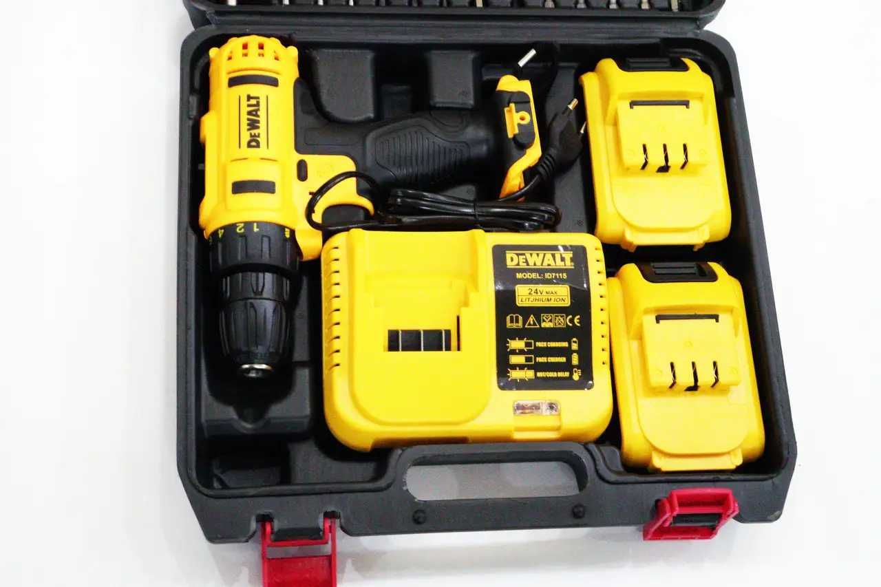 Акумуляторний шуруповерт Деволт шуруповерт DeWALT 24 V арт5595