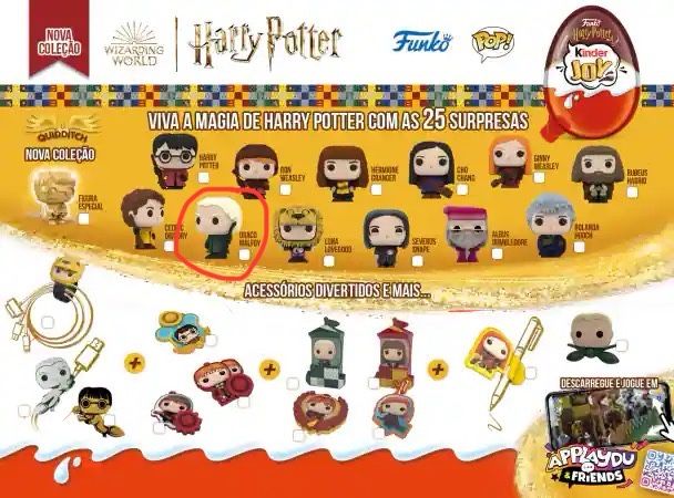 Harry potter - kinder joy