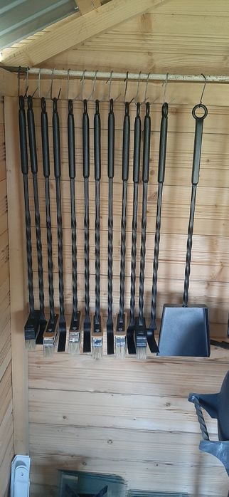 Кочерга,совок,лопатка,віник для мангалу печі та каміну