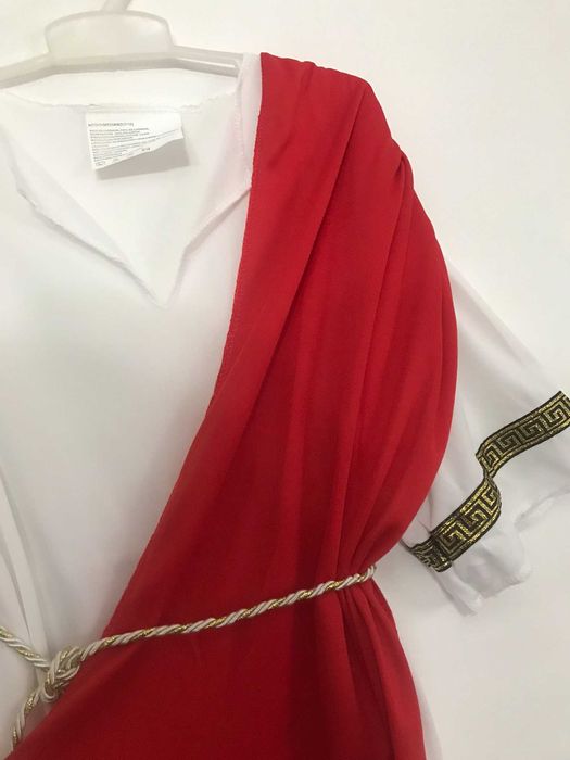 Fatos de carnaval disfarce de Imperador Romano 7-10 anos