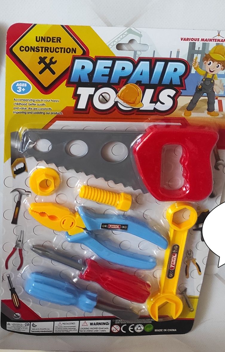 Nowy zestaw narzędzi dla dzieci