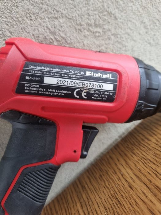 Пневмозубило Einhell TC-PC 45