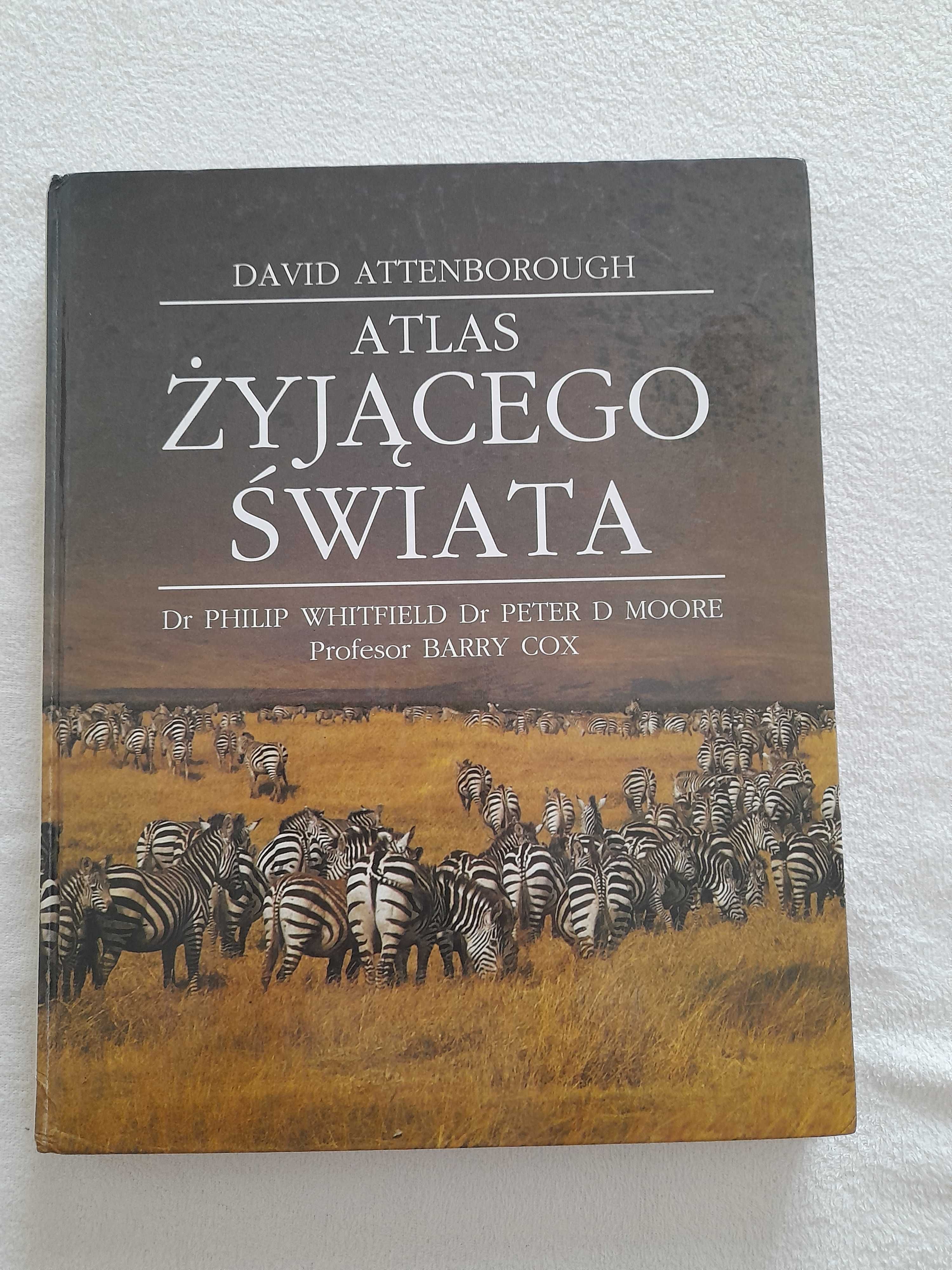 Książka - Atlas żyjącego świata autor: David Attenborough