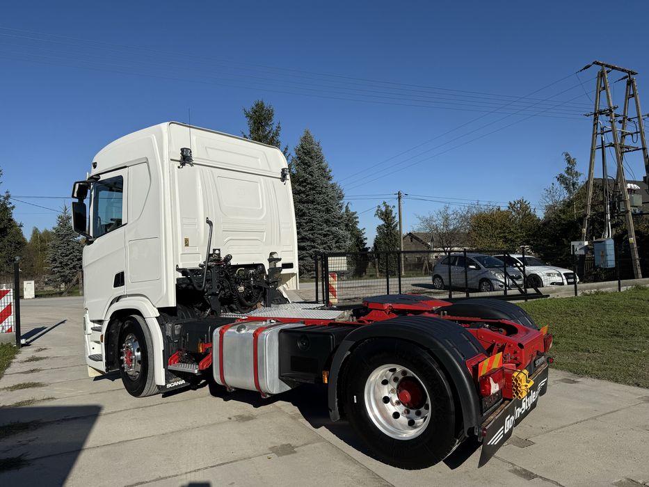 Scania R500 hudraulika HYVA cała na poduszkach niski przebieg