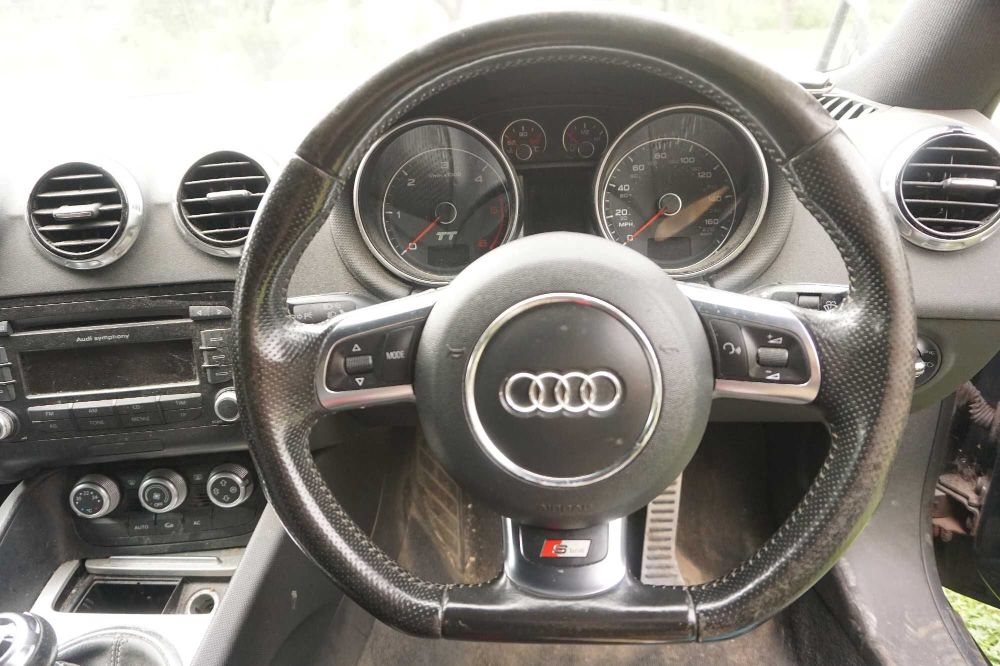 Audi TT 8j lift 2011 kierownica multi poduszka powietrzna taśma S-line