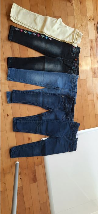 Zestaw spodni jeansów 98-104 Next, Palomino, Śr. Bernard