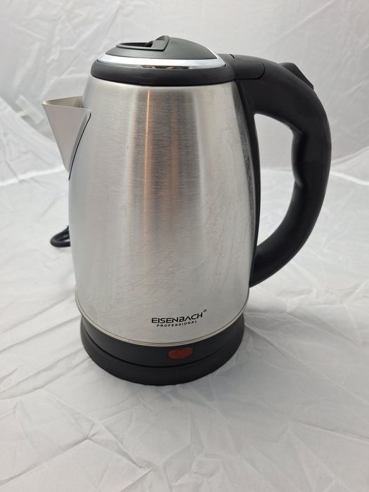 Czajnik elektryczny Eisenbach 1.8L Inox, nowy, stal nierdzewna