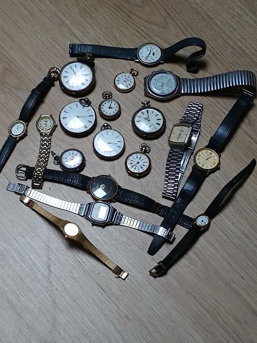 Vendo 18 relojos não estão a trabalhar
