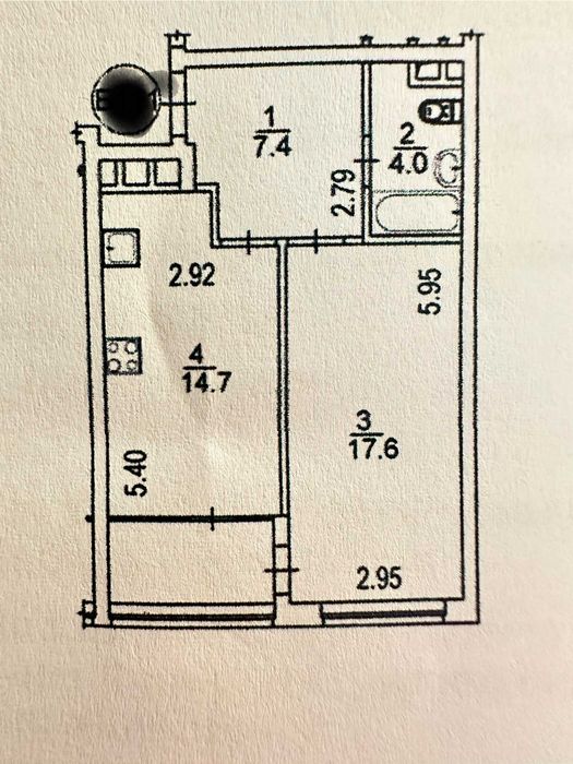 Продам 1-ну квартиру на вул. Євгена Сверстюка 6 ДОМ ЛІРА