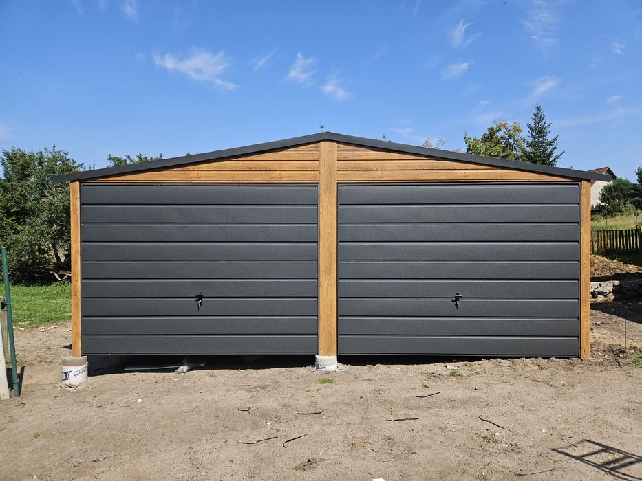 6x5,8 KUJ Garaże Blaszane Garaż Blaszany Blaszak Blaszaki Orzech Raty