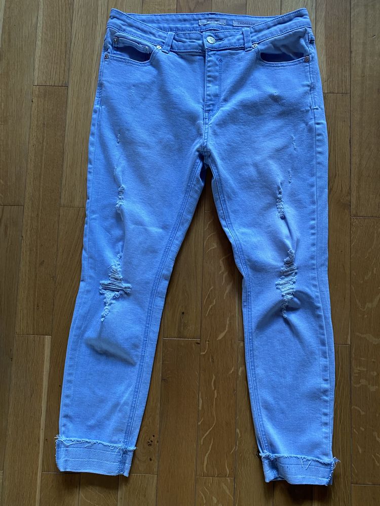 Spodnie jeansowe damskie stradivarius rozm M/L