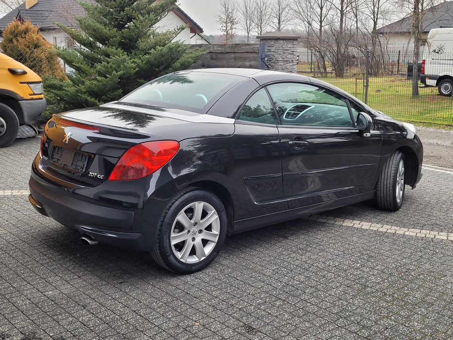 Peugeot 207 CC 1.6 16V VTi 120 Sport jasna skóra, klima elektryka