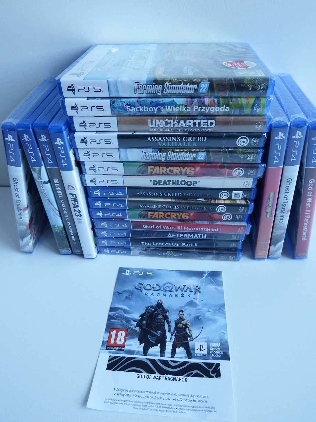 PS4 PS5 GOD OF WAR Deadloop FARMING 22 Uncharted Sackboy COD MW2