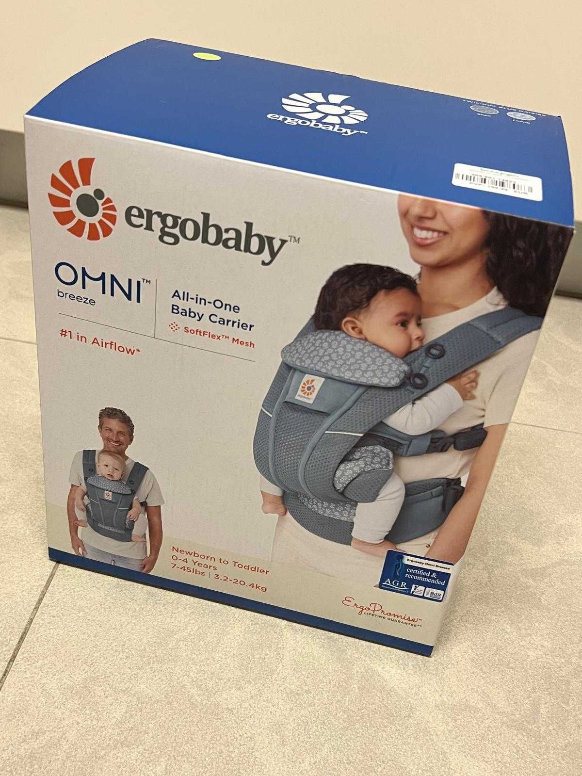 Marsúpio Ergobaby Omni brezze (Navy)