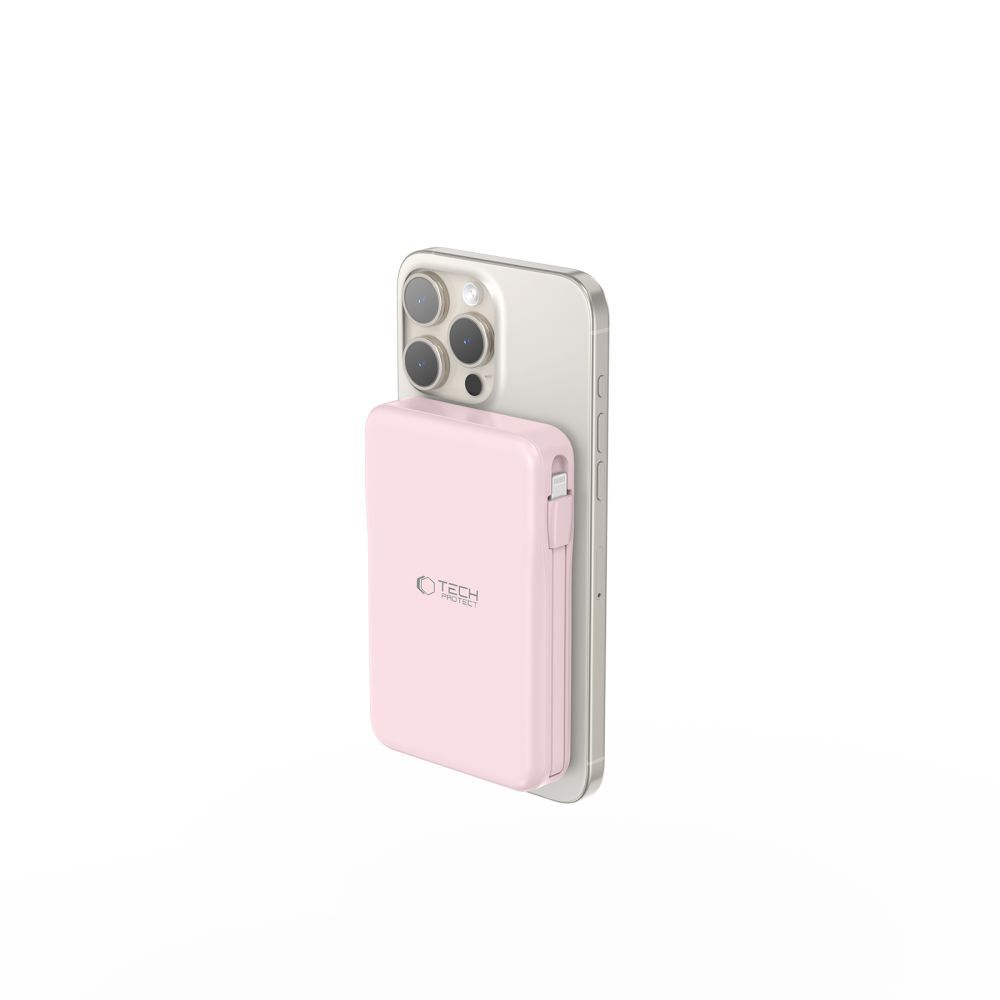 Tech-Protect Pb31 Lifemag Magsafe Power Bank 10000Mah Pink