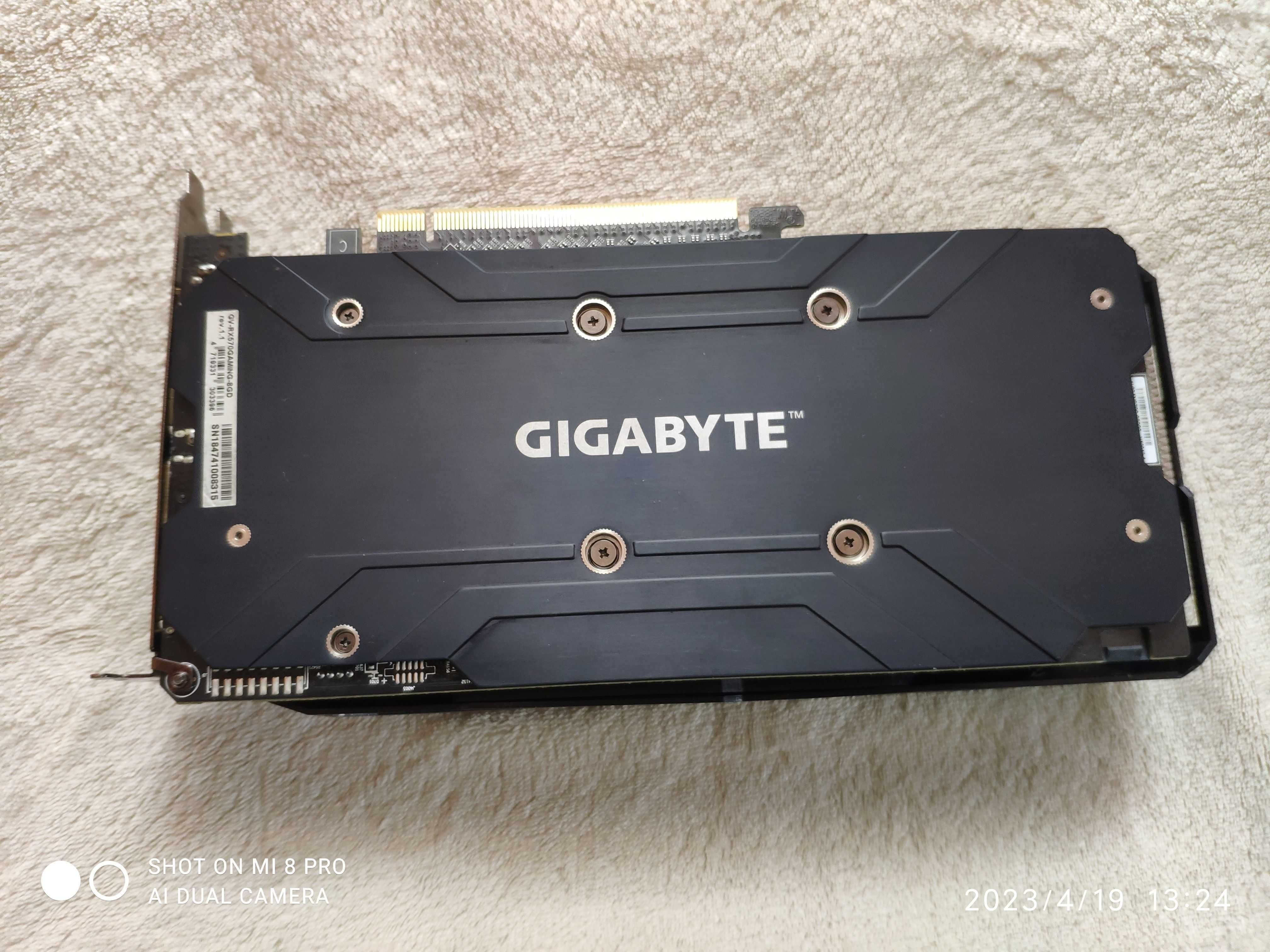 Karta Graficzna Gigabyte RX570 GDDR5 8GB - Idealna, Gwarancja!