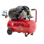Компрессор Intertool pt-0004 50 литров, 354 л./мин., 10 атм. СКИДКИ!
