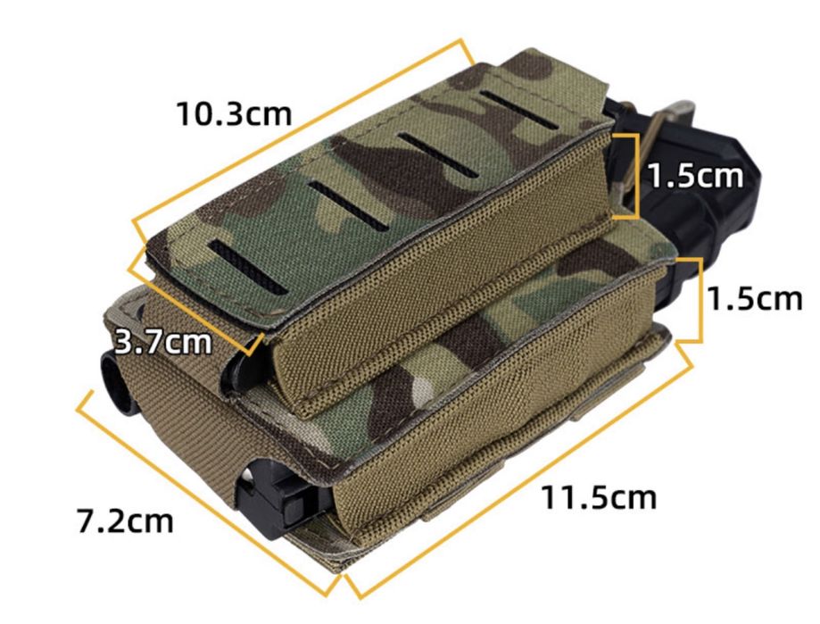 Ładownica kabura na magazynek podwójna system molle