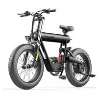 Motorower elektryczny COSWHEEL FATBIKE gruba opona czarny 500W 45km/h