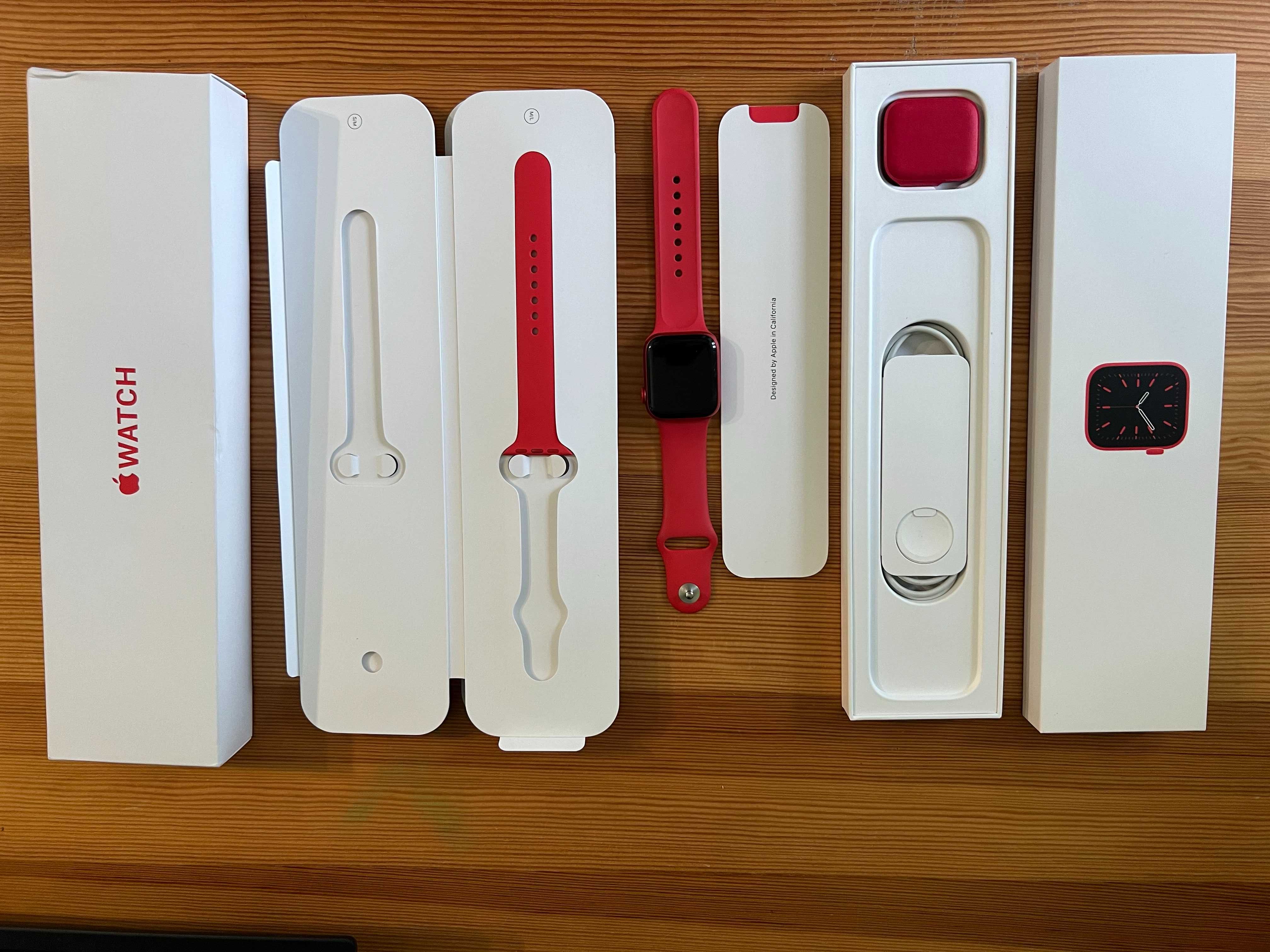 Apple Watch 6 Red Aluminium 40mm