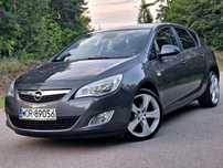 Opel Astra 1.4 TURBO 140KM Klimatyzacja Parktronik Tempomat Alu 18 Serwis PIĘKNY