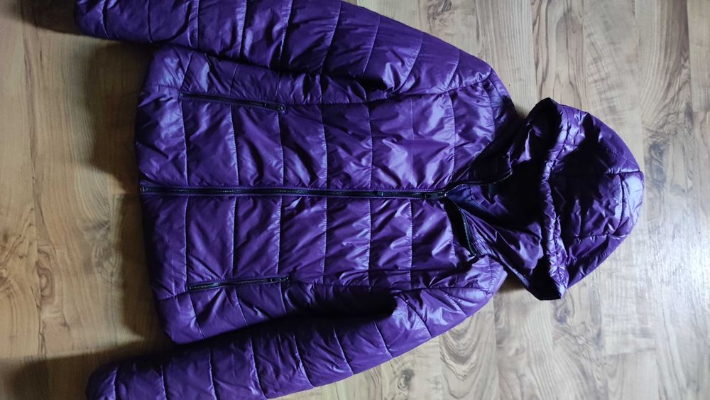 Fioletowa kurtka Bershka r. S