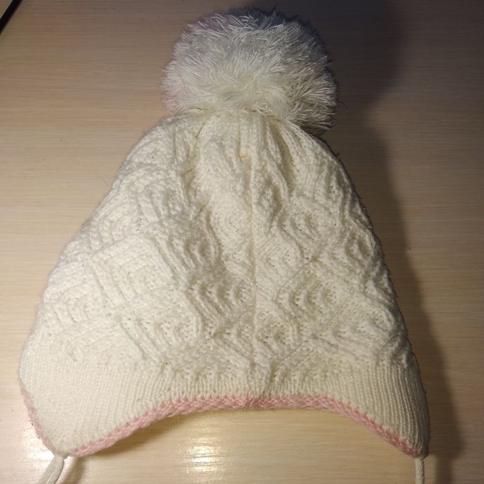 Дитяча зимова шапка на вік 3-4 роки;детская зимняя шапка р.50-51