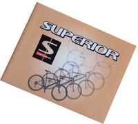 SUPERIOR - katalog rowerów 2000 , 50 stron i idealny stan!