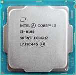 Intel Core i3|i5 8100;9100;8400;9500 3.6GHz/6Mb/s1151