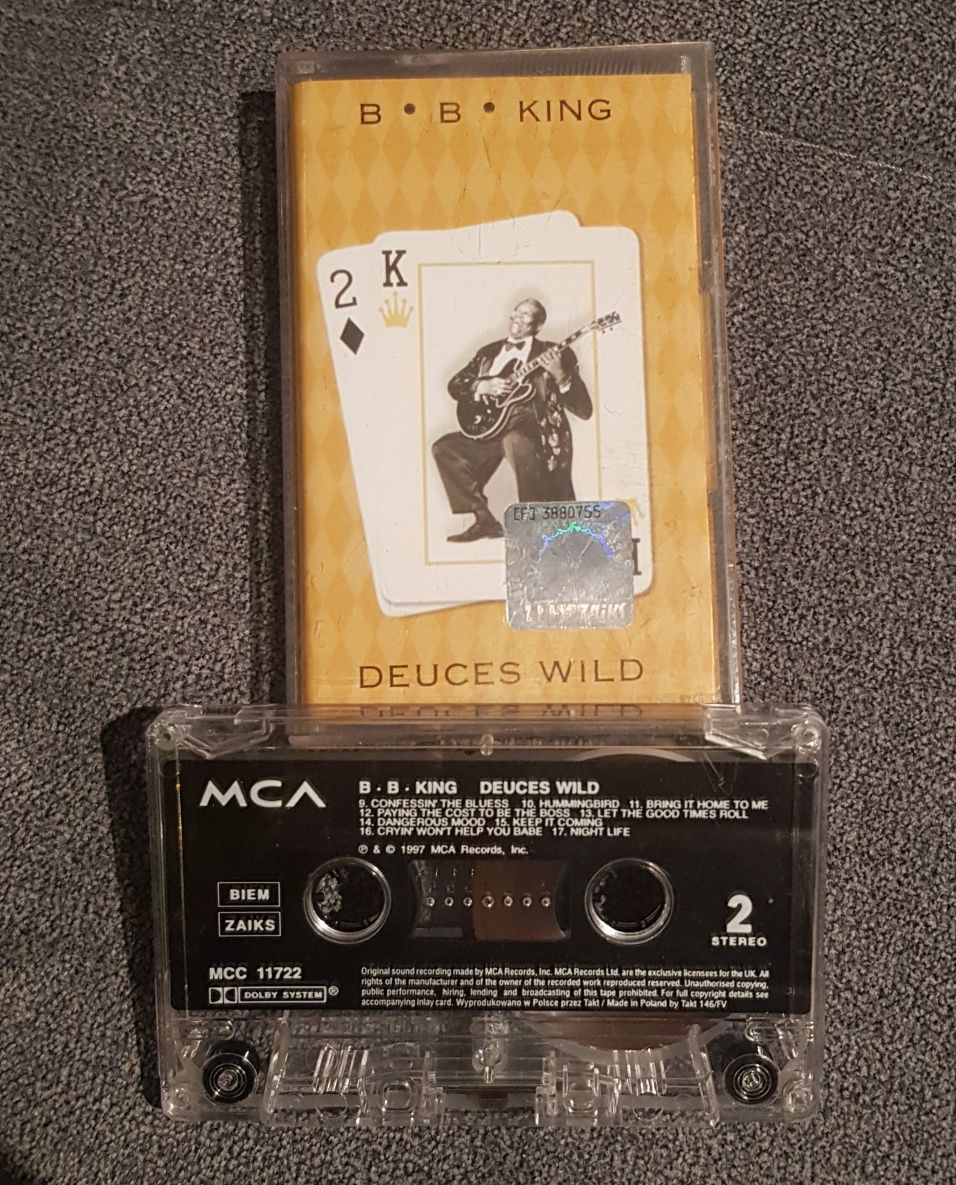 B.B King Deuces Wild  kaseta