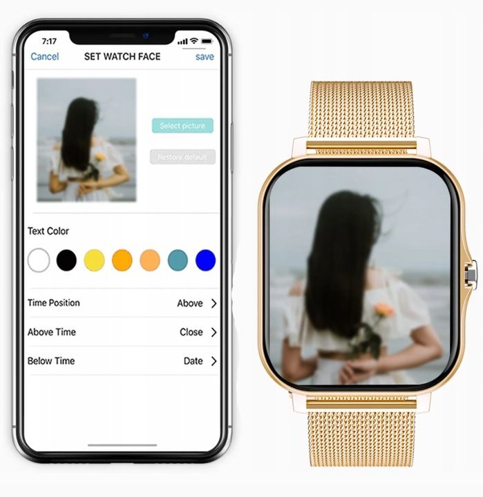 Smartwatch Damski Zegarek Bluetooth Rozmowy Pl