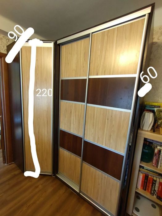 Шафа-купе, кутова