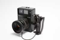 Aparat Polaroid 600SE + obiektyw 127mm i kaseta typ 100