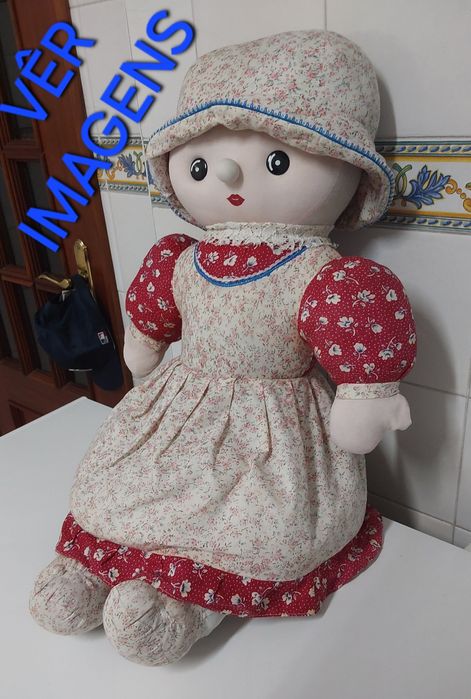 BONECA DE PANO P'CRIANÇA OU ADULTO. Casa,Decoração,Quarto,Sala,Cozinha