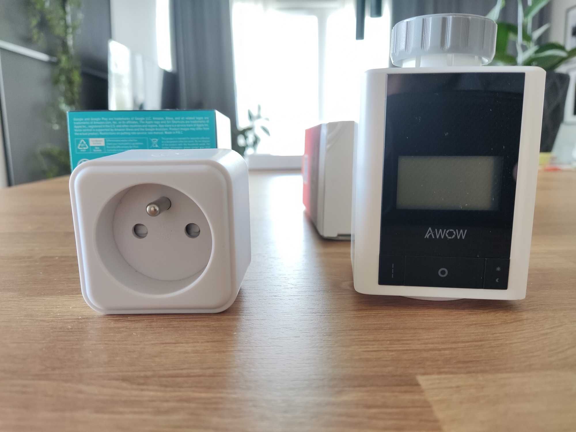 Zestaw Smart Home – termostat AWOW + gniazdko LSC Tuya