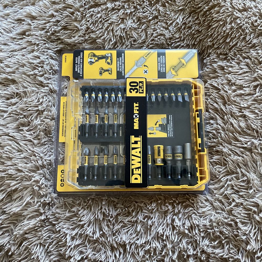 Набор ударных бит Dewalt 30 pc DWAMF30 из США Оригинал