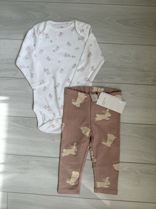 Комплект Боді Next лосіни утеплені HM H&M