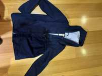 Parka azul marinho