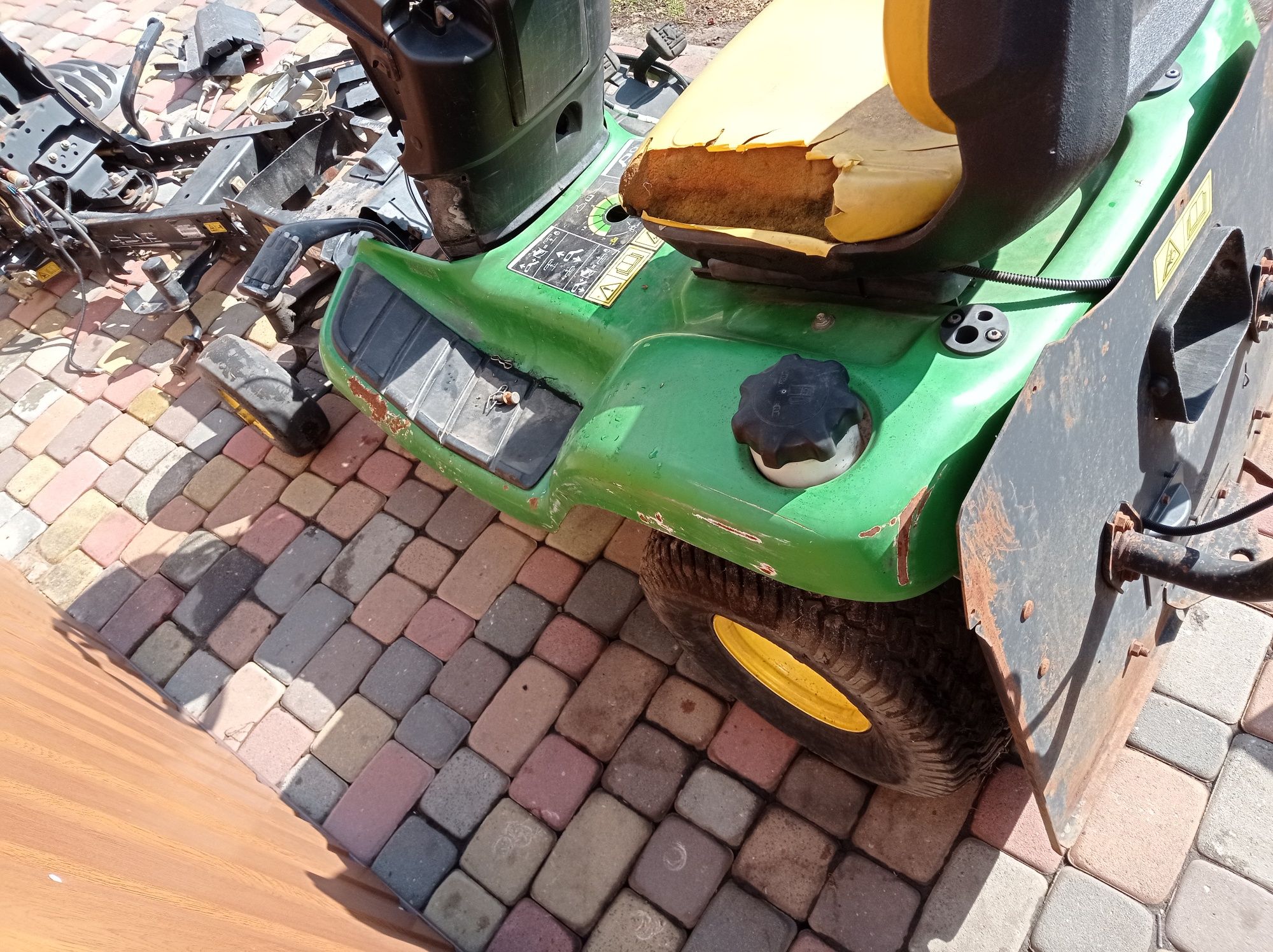 2x kosiarka traktorek John Deere x300r skrzynia biegów Hydro