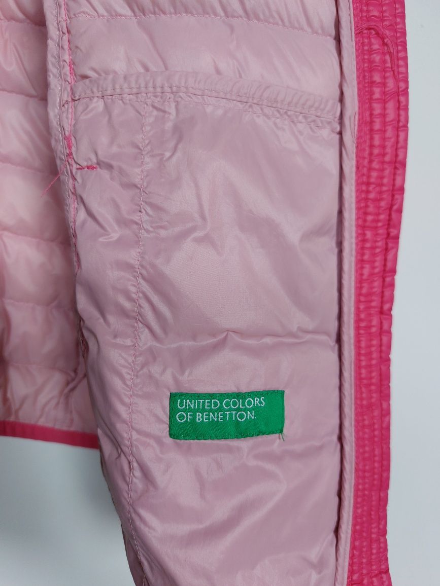 Pikowana kurtka BENETTON r. 150 cm 10-11 lat