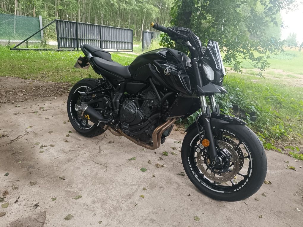 Yamaha Mt 07 A2 Nowy 6tys przebiegu Arrow
