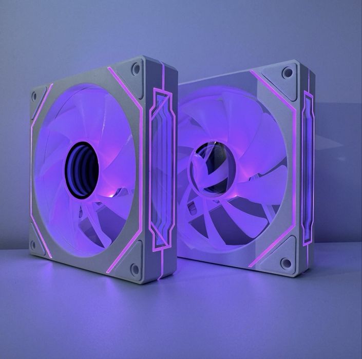 • Кулер Infinity Mirror Prism 120mm WHITE/BLACK  •