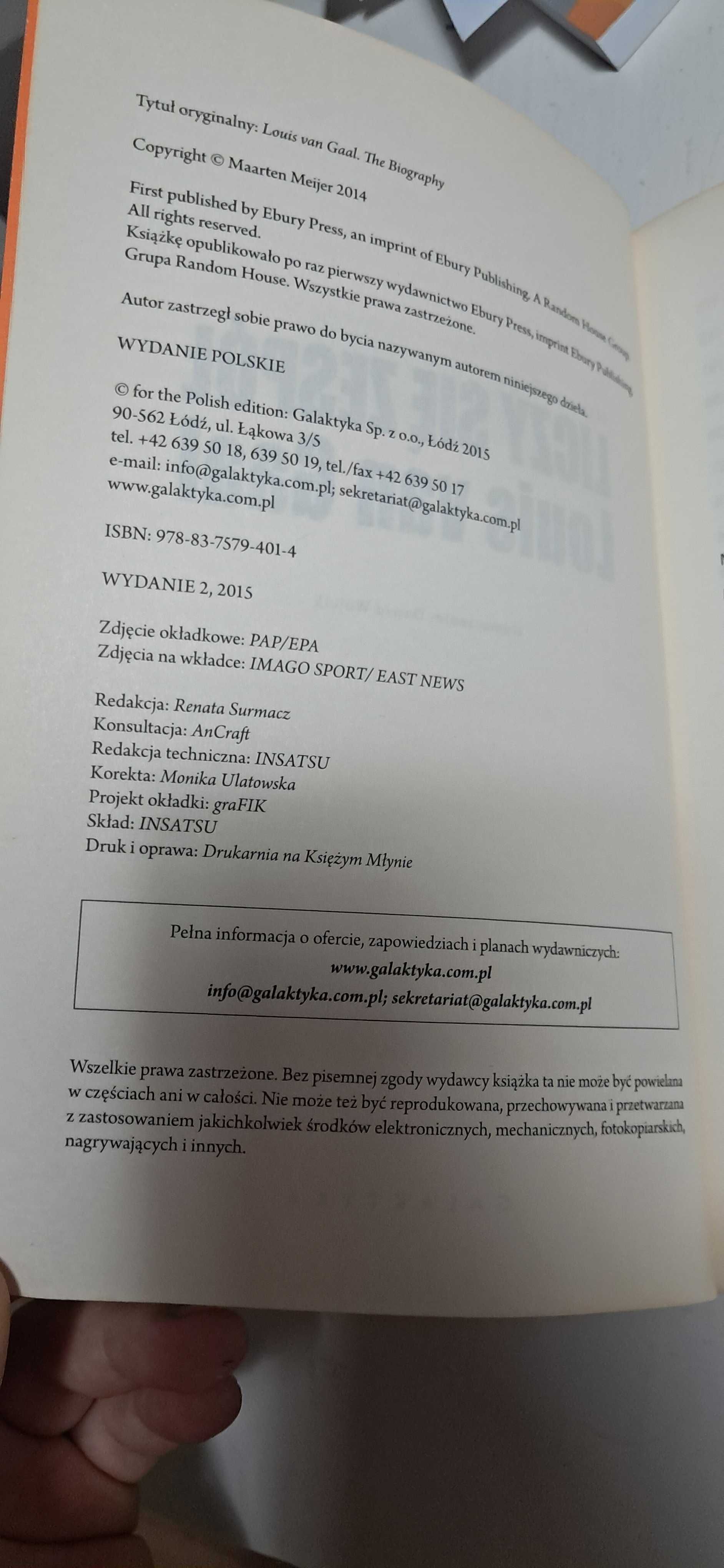 Liczy się zespół Louis van Gaal Marten Meijer Biografia trenera reprez